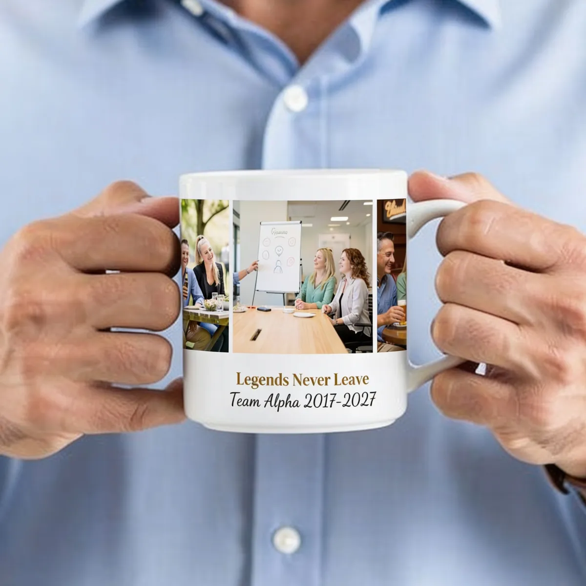 Fotocollage Mok met Tekst - 