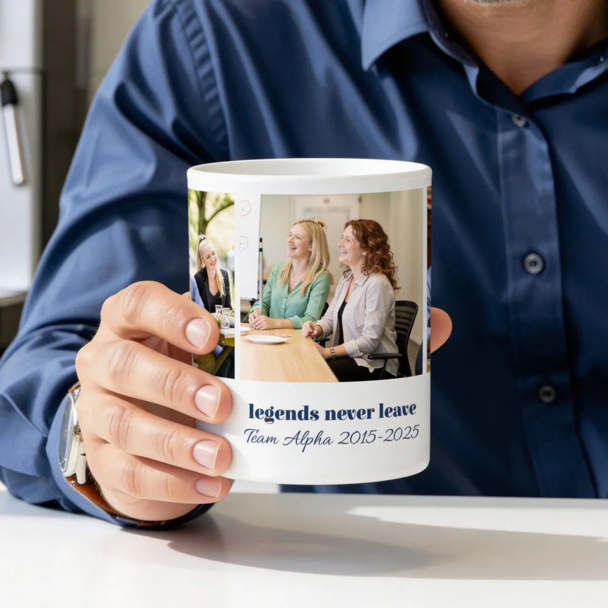 Fotocollage Mok met Tekst - 