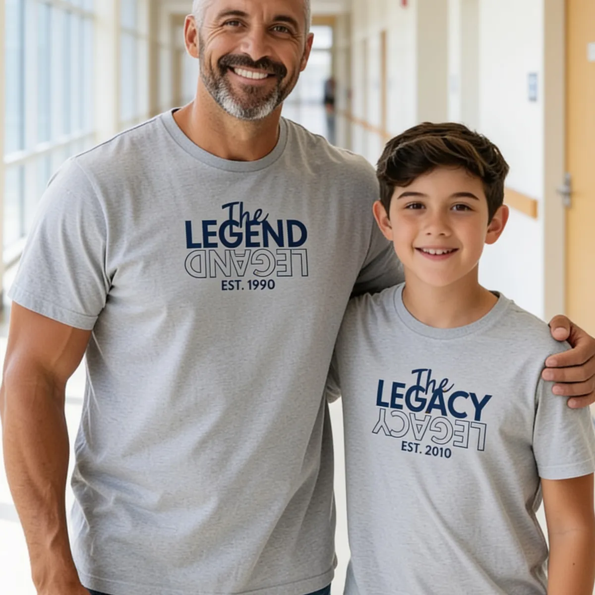 Matching T-shirt Ouder & Kind - 