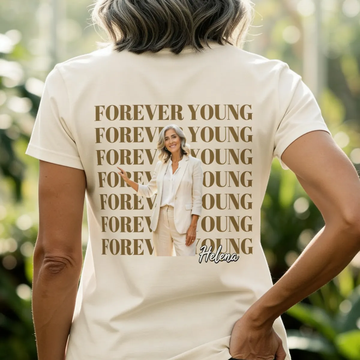 TekstPortret T-shirt - 