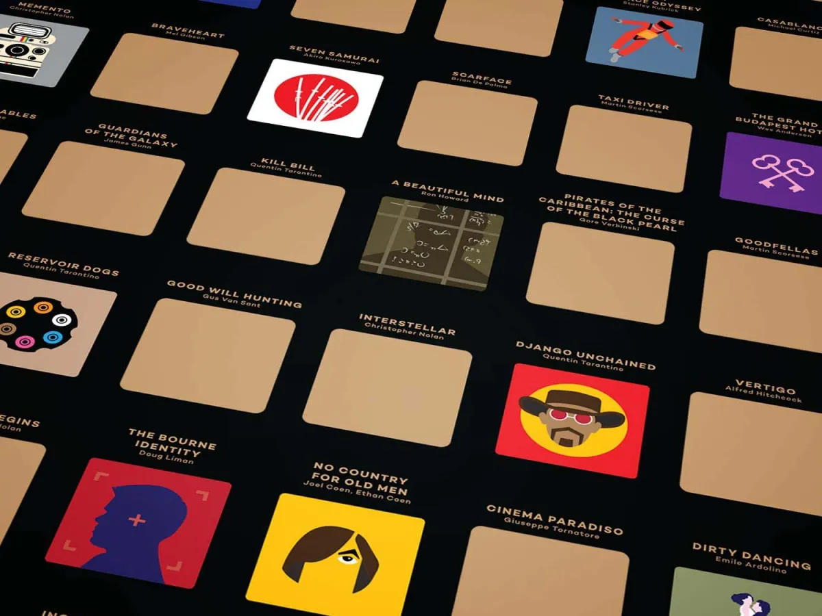 Movie Scratch Poster