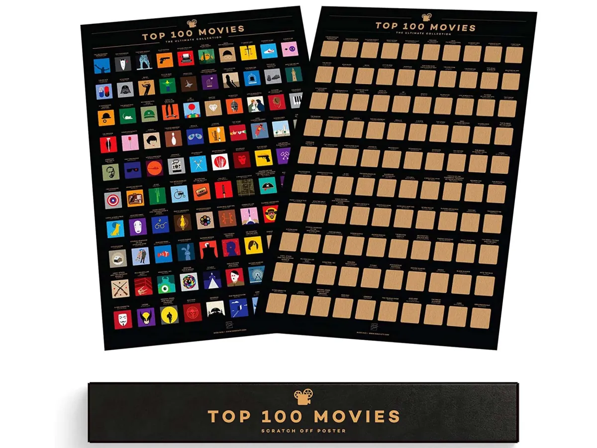 Movie Scratch Poster