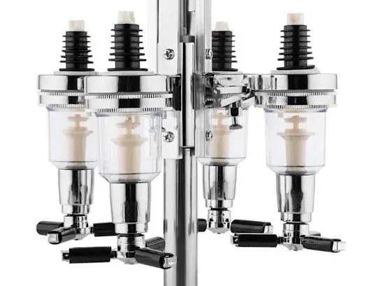 Led Bar Butler 4 Bottles