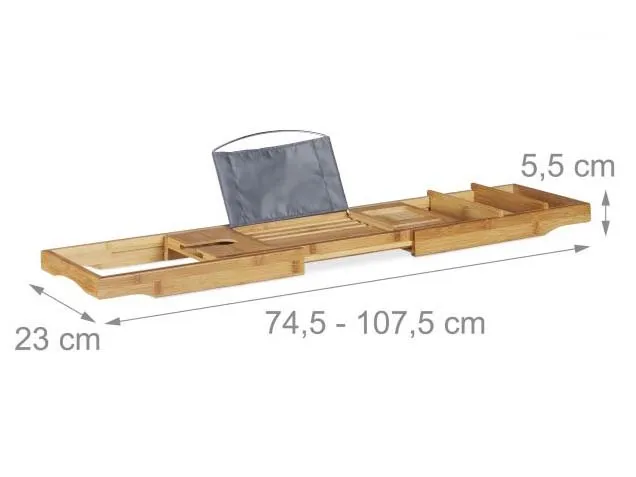 Wooden Bathtub Caddy