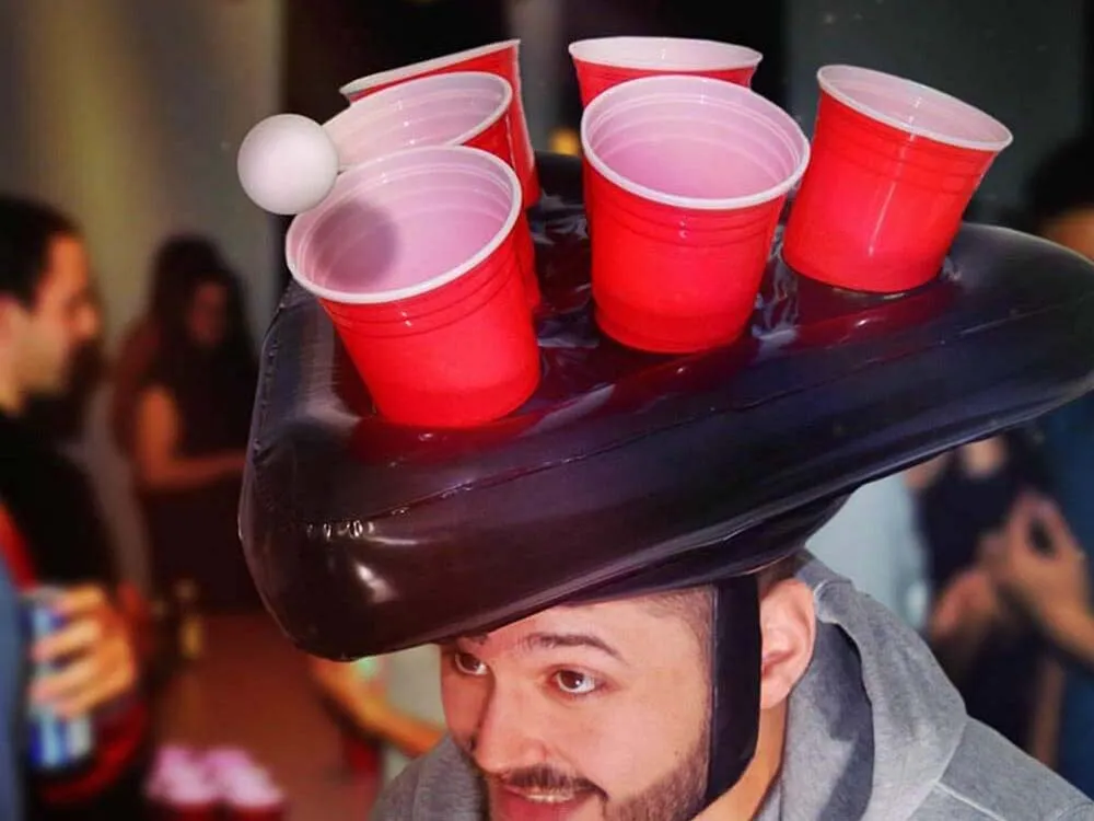 Beer Pong Hat