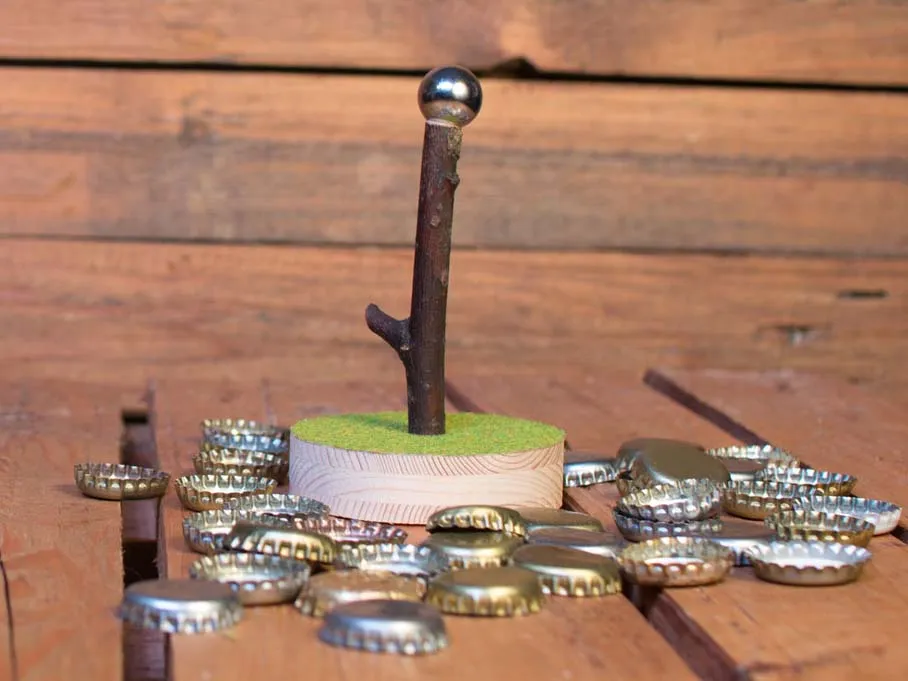 Magnetischer Bierbaum