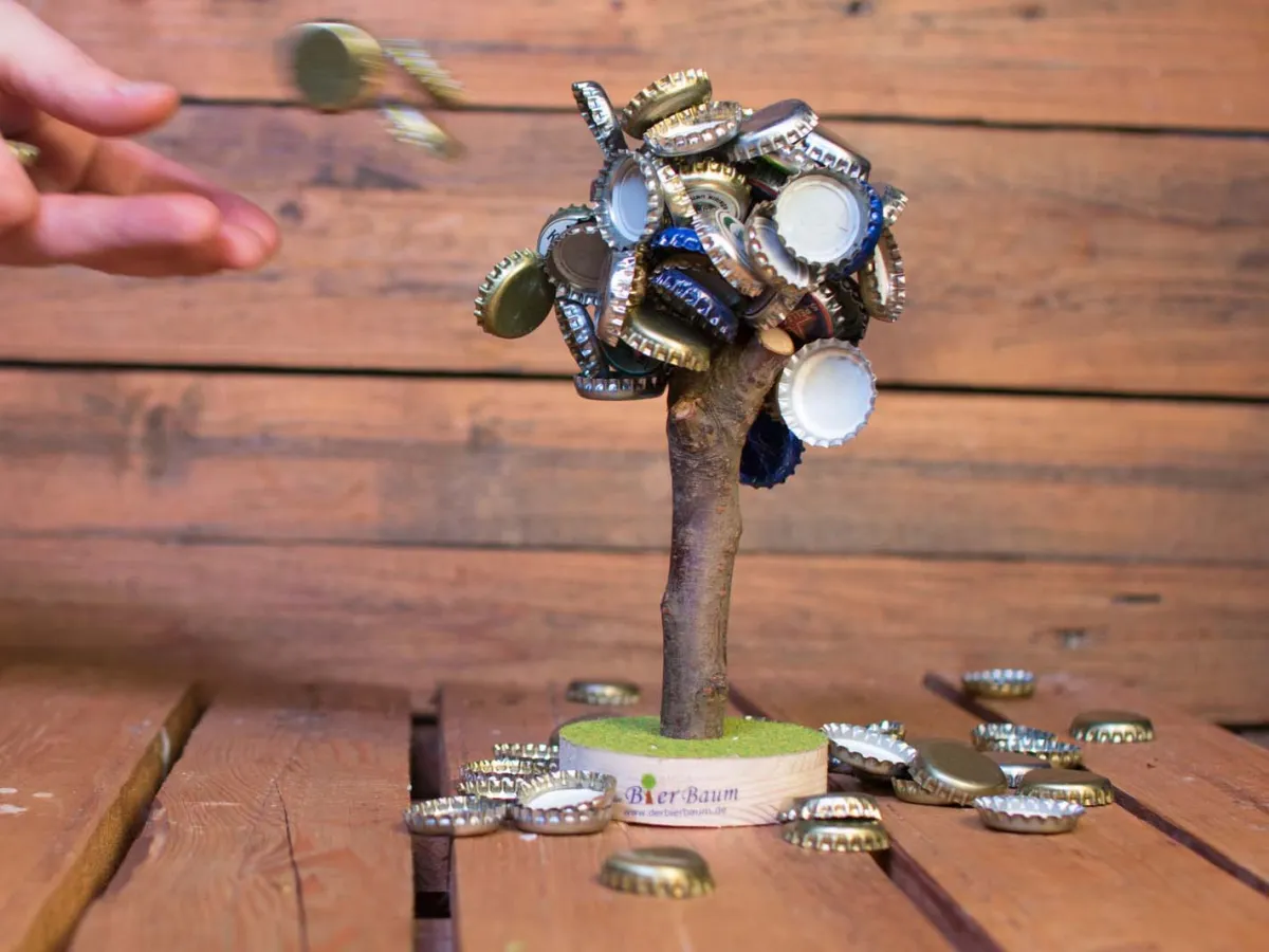 Magnetischer Bierbaum