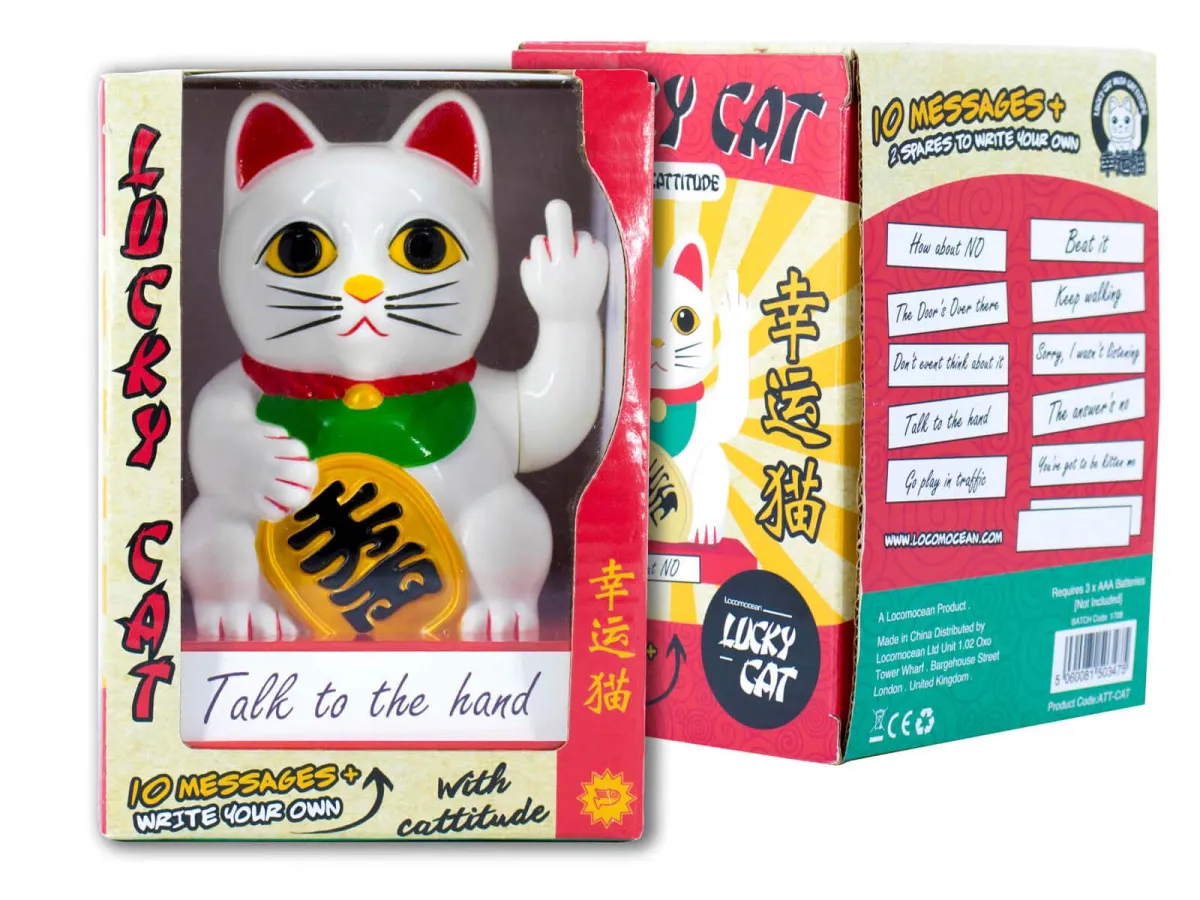 Chinese Gelukskat Cattitude