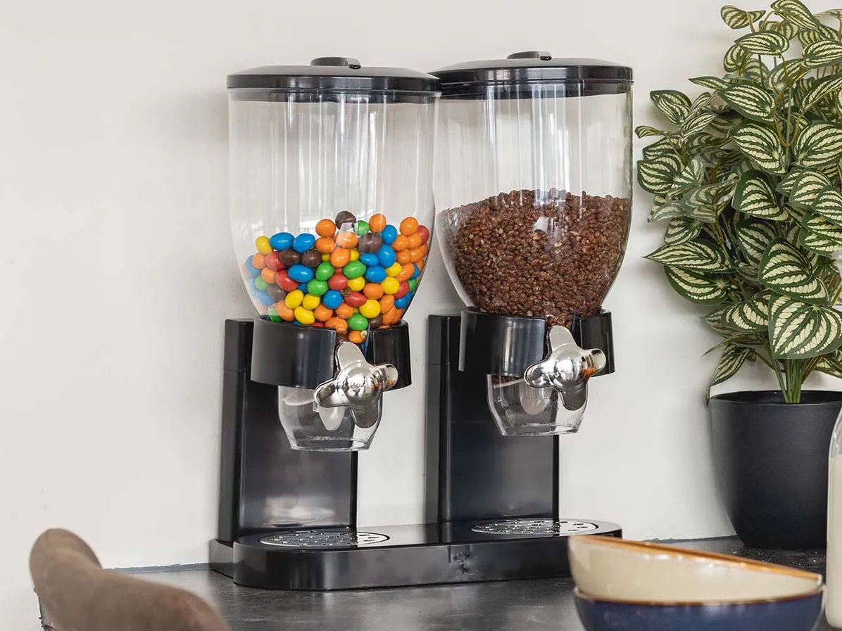 Cerealien- und Cornflakes-Spender