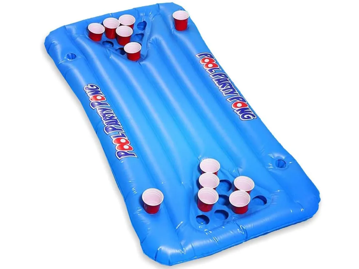 Matelas Gonflable Bière-Pong