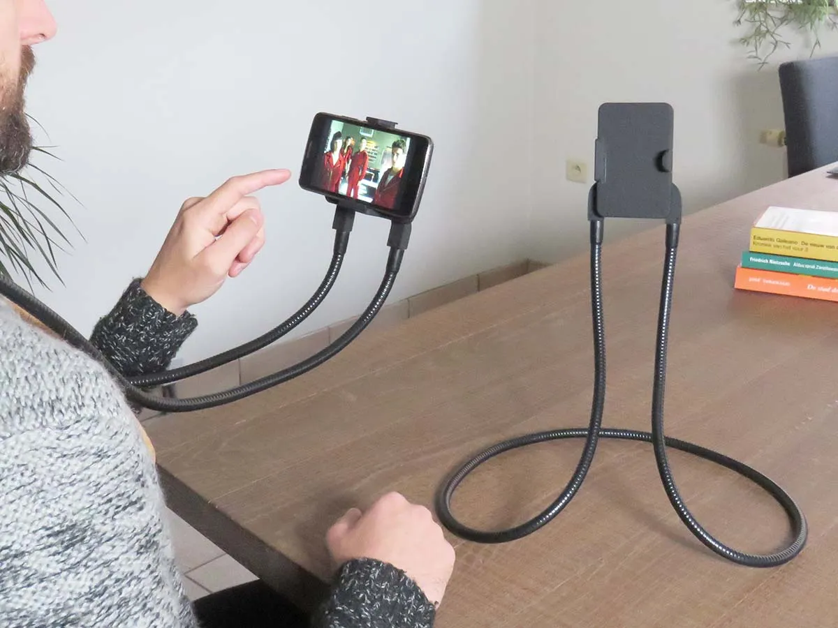 Nek Telefoon  Houder Smartphone Statief