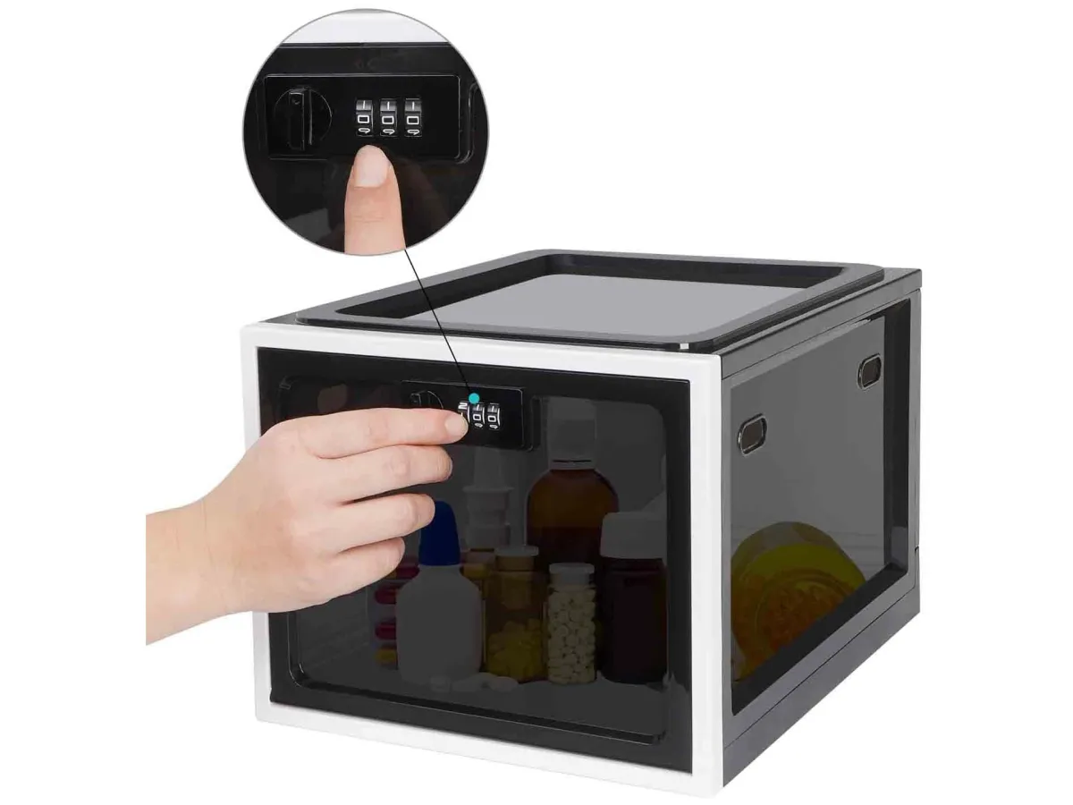 Abschließbare Aufbewahrungsbox