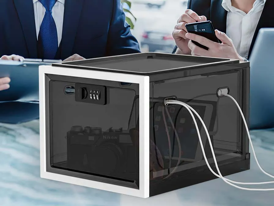 Abschließbare Aufbewahrungsbox