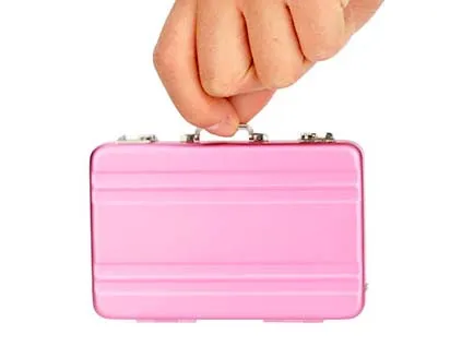 Mini Briefcase Business Card Case