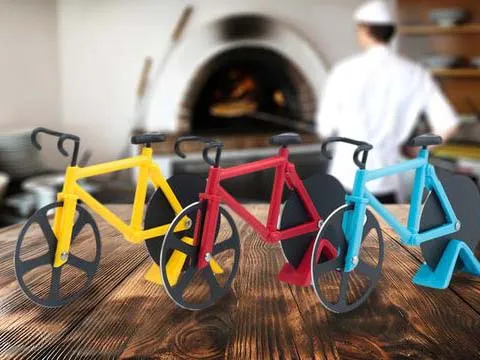 Fahrrad Pizzaschneider