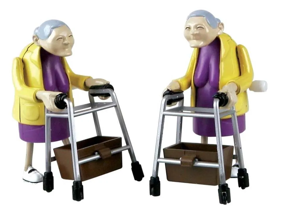 Racing Grannies (Set of 2)