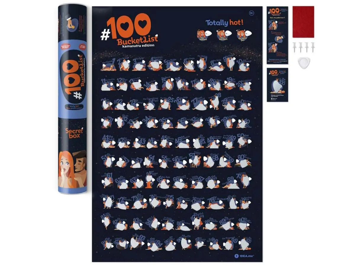 Kamasutra Bucketlist Krasposter