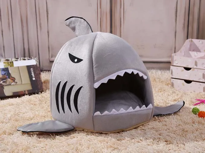 Shark Cat Bed