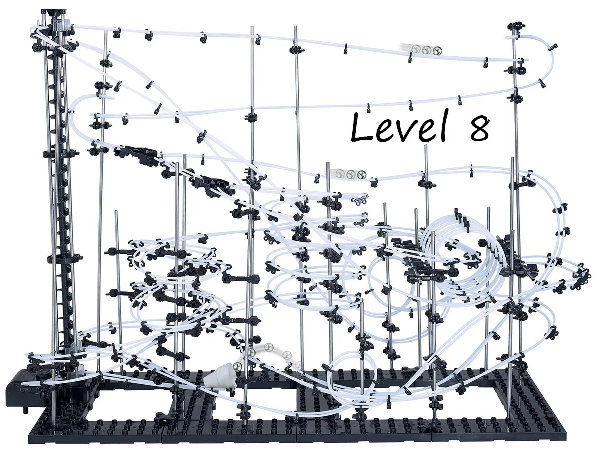 Spacecoaster Murmelbahn