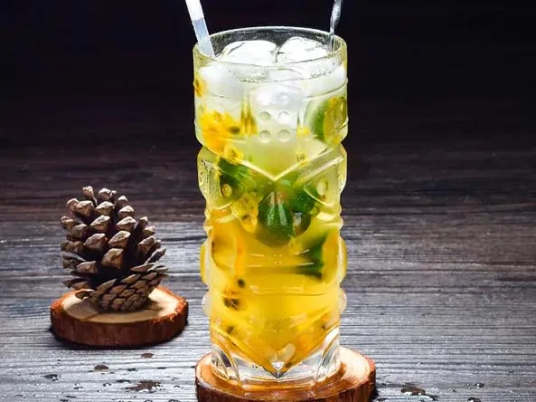 Tiki Cocktail Glazen - 6x410ml