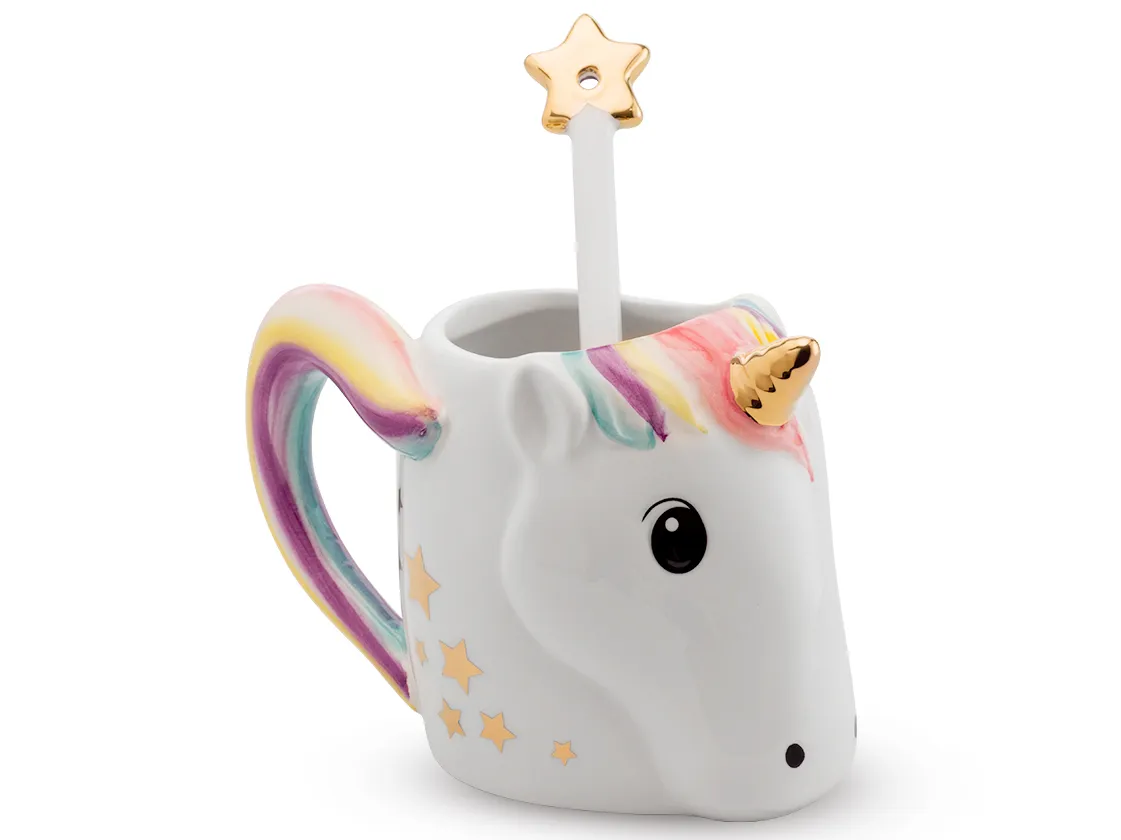 Tasse Licorne Avec Cuillère