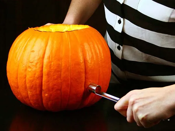 Kürbis und Wassermelonen Zapf-Anlage