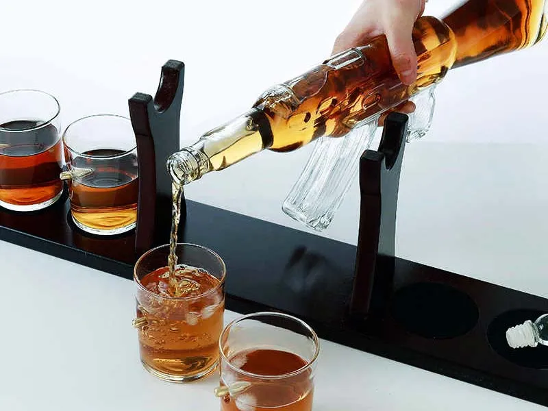 AK-47 Whiskey Decanter Karaf
