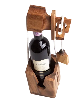 Wijnfles Puzzel