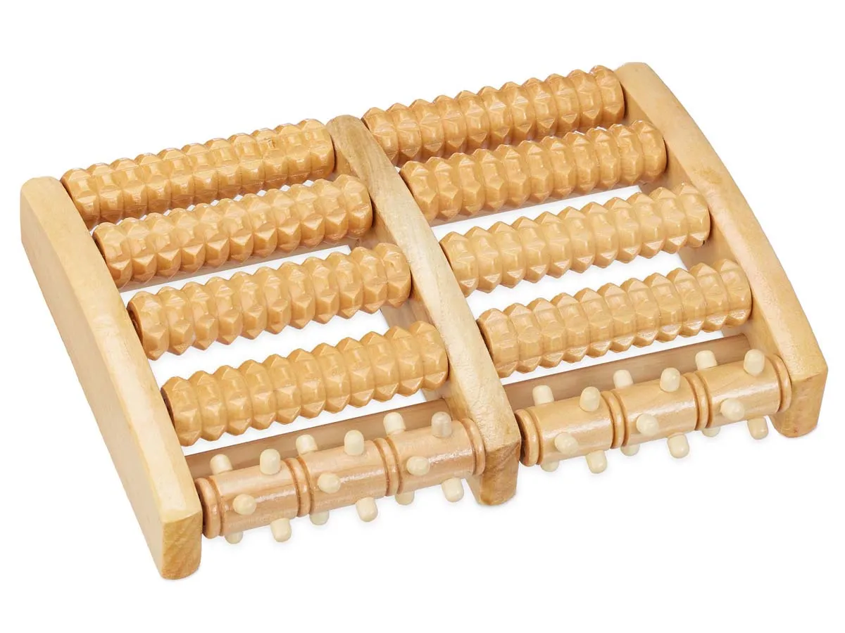 Wooden Foot Massage Roller
