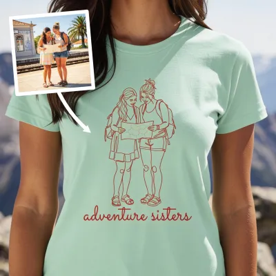 Line Art T-shirt