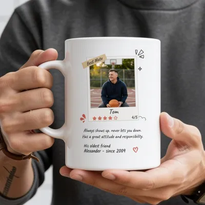 Fototasse mit 5-Sterne-Bewertung