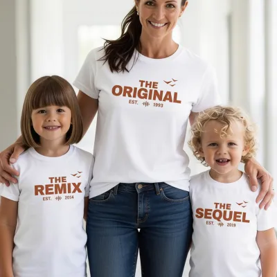 T-shirt Assorti Parent & Enfant