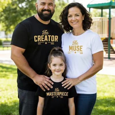 Matching T-shirt Ouder & Kind