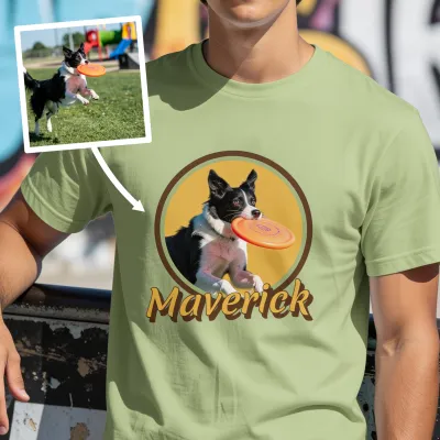 Retro-Design Haustier mit Foto