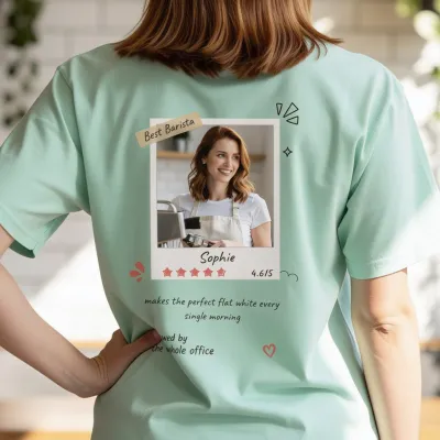 T-Shirt mit 5-Sterne-Bewertung