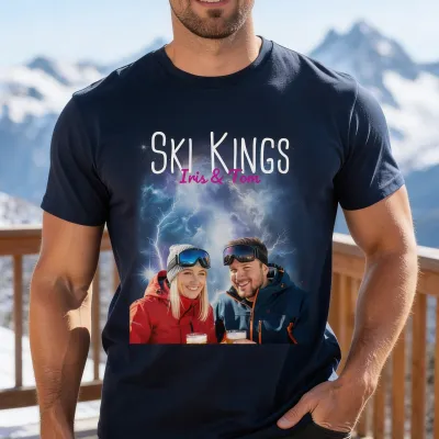 Gepersonaliseerd Retro Vintage Bootleg T-shirt