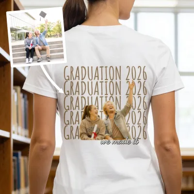 T-shirt Portrait Texte