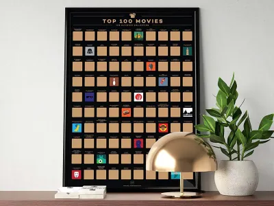 Movie Scratch Poster