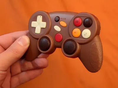 Manette de Jeu en Chocolat