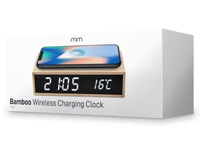 Wekker met Draadloze Oplader