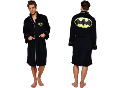 Batman Bathrobe Fleece