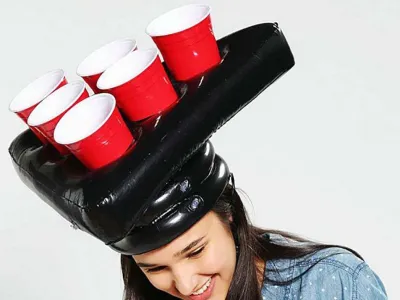 Beer Pong Hat