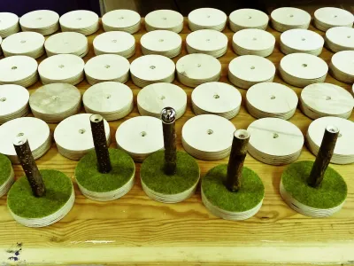 Magnetischer Bierbaum