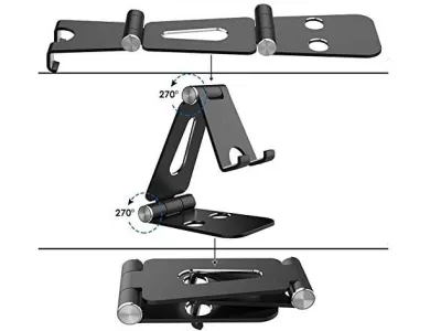 Support Pliable pour Tablette et Téléphone