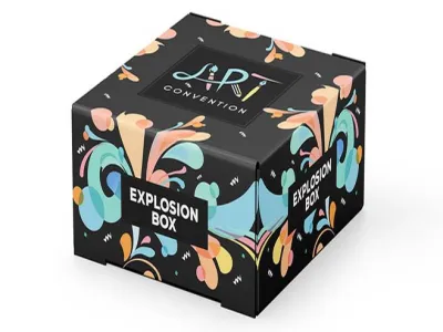 DIY Foto Explosion Geschenkbox (Gefaltet)