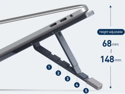 Opvouwbare Aluminium Laptop Standaard