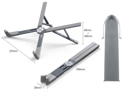 Opvouwbare Aluminium Laptop Standaard