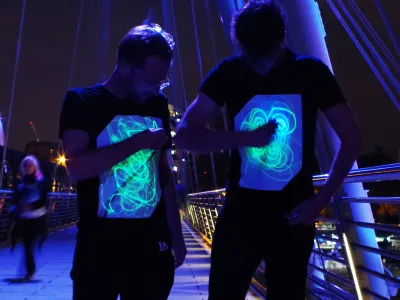 Interactive Glow T-Shirts