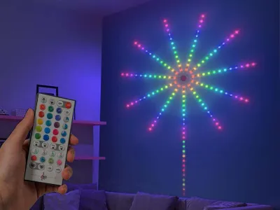 LED Vuurwerk met afstandsbediening