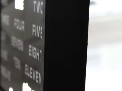 Wortuhr LED Word Clock